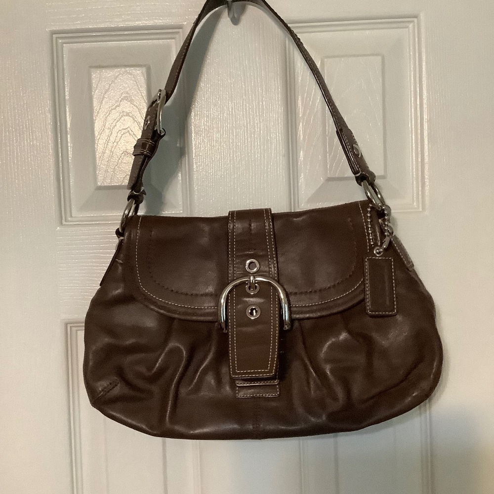 Coach Factory Brown Leather handbag